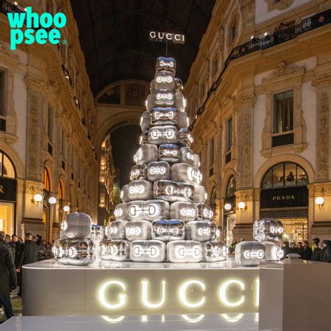 gucci mailand|albero di natale Gucci milano.